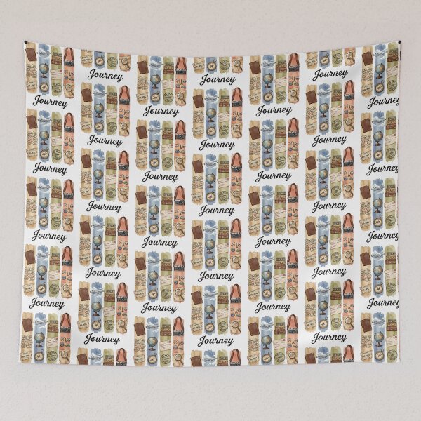 Item preview, Vintage World Travel Journey designed and sold by Tiffany Roy.