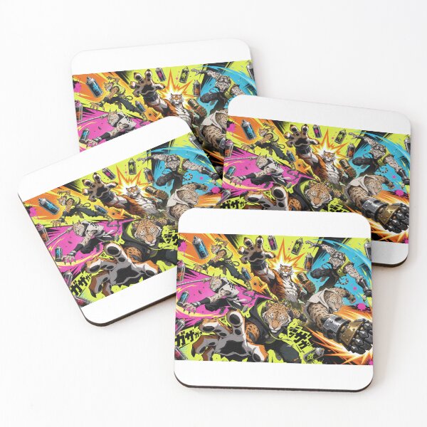 Item preview, Graffiti Cats in Neon Flight (V5) designed and sold by SabaMirzique.