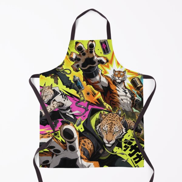 Item preview, Graffiti Cats in Neon Flight (V5) designed and sold by SabaMirzique.