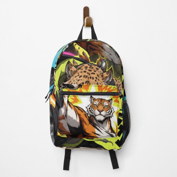 Item preview, Graffiti Cats in Neon Flight (V5) designed and sold by SabaMirzique.