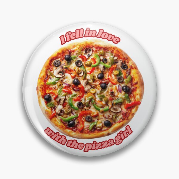 Item preview, I Fell in Love with the Pizza Girl - Supreme Pizza - Red designed and sold by midnitesnack.