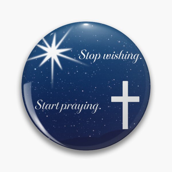 Item preview, Stop Wishing. Start Praying. designed and sold by Fifteenfps.