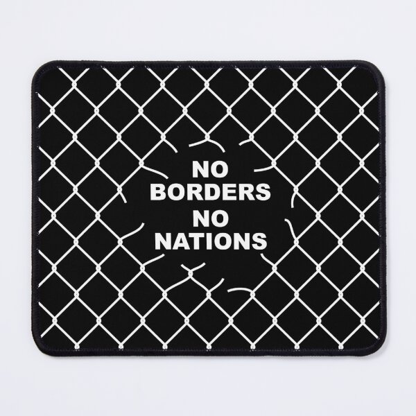Item preview, No Borders No Nations (Dark BG) designed and sold by Ungovernable Designs.