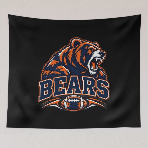 Item preview, Chicago Bears Football Mascot Graphic designed and sold by diarraSheffey.