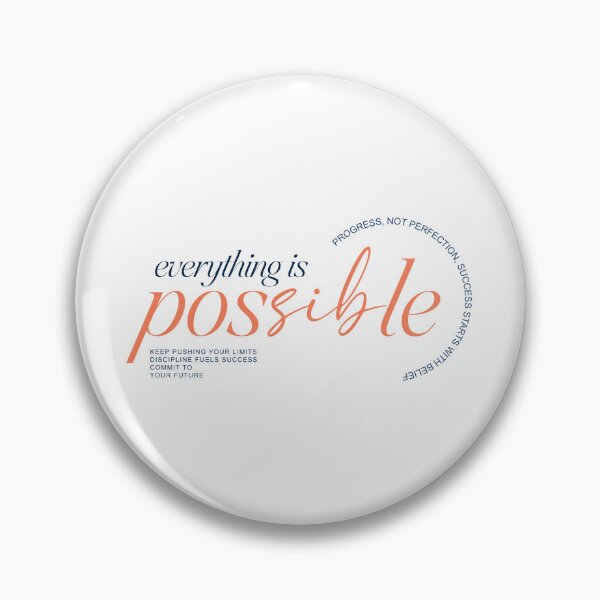 Item preview, Everything Is Possible — Elegant Script and Serif Typography designed and sold by FitNow.