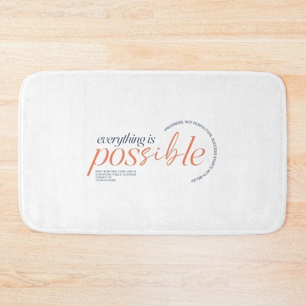 Item preview, Everything Is Possible — Elegant Script and Serif Typography designed and sold by FitNow.