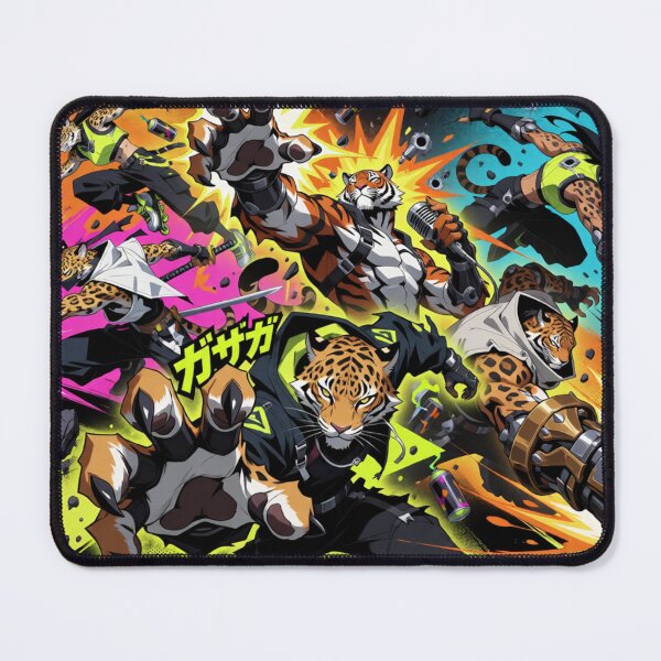 Item preview, Graffiti Cats in Neon Flight (V6) designed and sold by SabaMirzique.