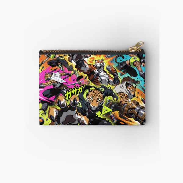 Item preview, Graffiti Cats in Neon Flight (V6) designed and sold by SabaMirzique.
