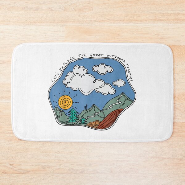 Item preview, Granola Girl Mountain Nature designed and sold by Foxintheloart.