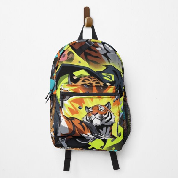 Item preview, Graffiti Cats in Neon Flight (V6) designed and sold by SabaMirzique.