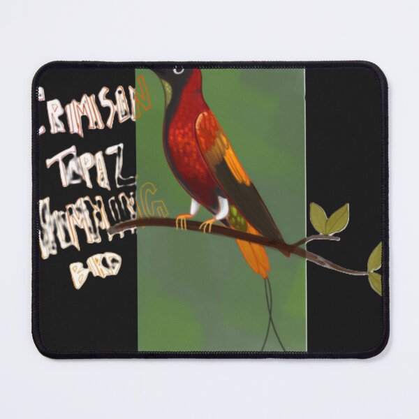 Item preview, Crimson Topaz Hummingbird designed and sold by WildWingsh.