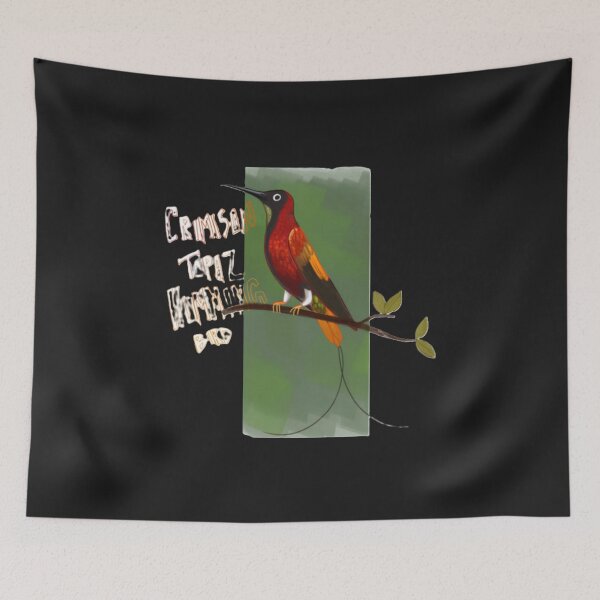 Item preview, Crimson Topaz Hummingbird designed and sold by WildWingsh.