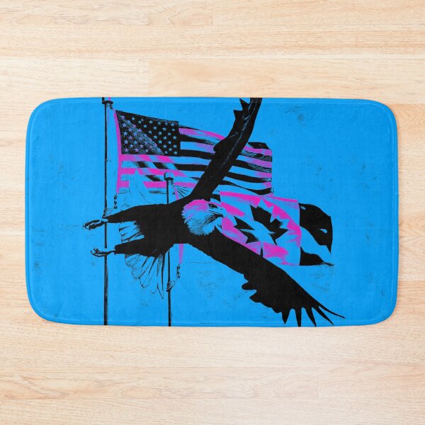 Item preview, Standing Together - Canada, USA Flags and Eagle designed and sold by NaturePrints.