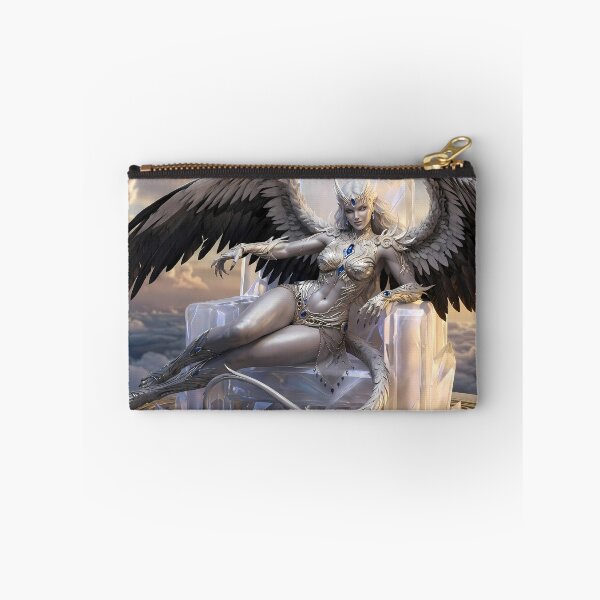 Item preview, Celestial Valkyrie Angel Dark Ruins designed and sold by GalleryBrisArt.