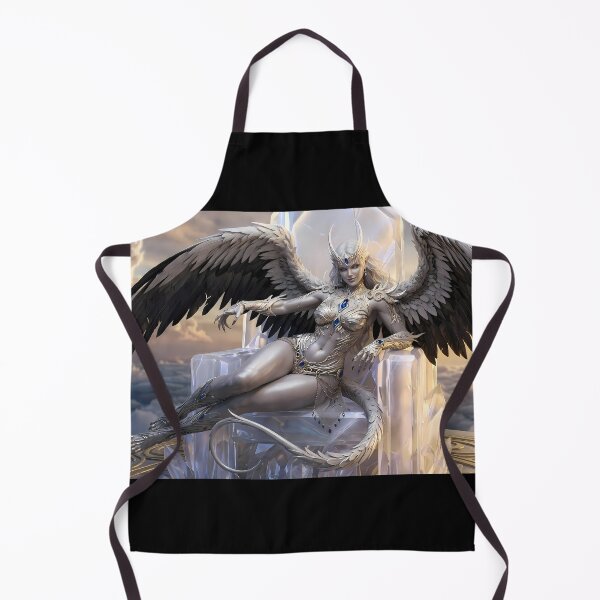Item preview, Celestial Valkyrie Angel Dark Ruins designed and sold by GalleryBrisArt.