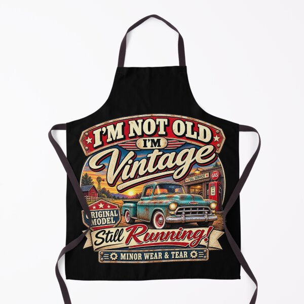 Item preview, I'm Not Old, I'm Vintage – Funny Retro Vintage Shirt designed and sold by DesignsForThee.