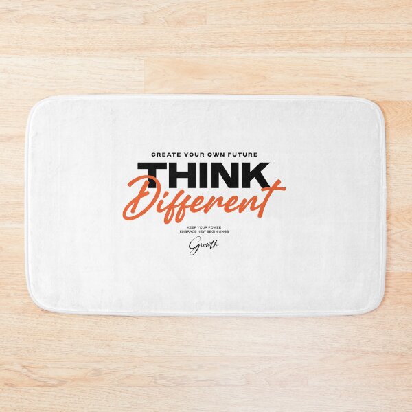 Item preview, Think Different — Bold Streetwear & Script Typography designed and sold by FitNow.