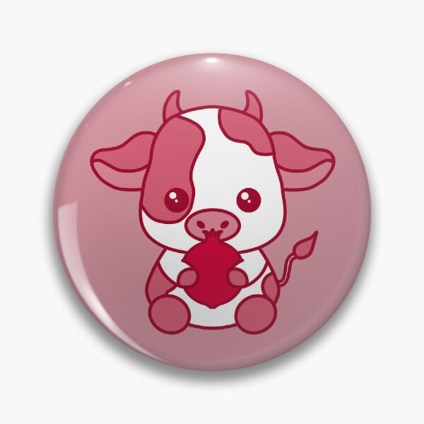 Item preview, Pomegranate Cow Cute designed and sold by SlimyFish.