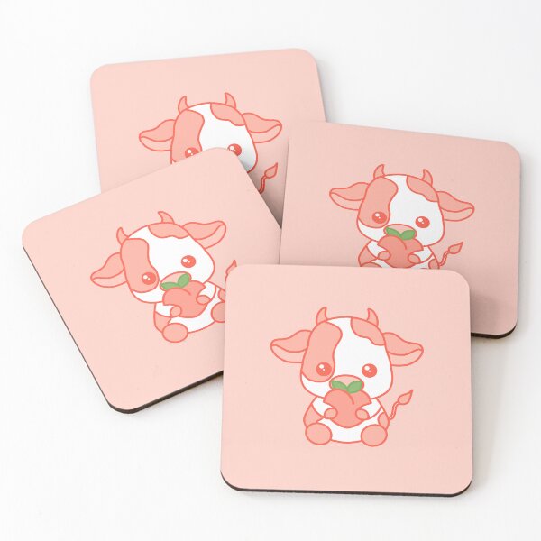 Item preview, Peach Cow Cute designed and sold by SlimyFish.
