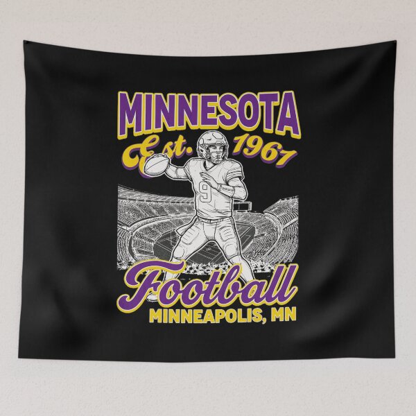 Item preview, Vintage Minnesota Football Est 1967 Player Stadium Graphic designed and sold by SarahPayn58215.