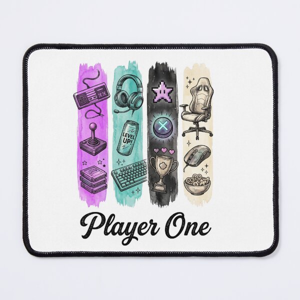 Item preview, Player One Video Gaming designed and sold by Roy & Tiffany.