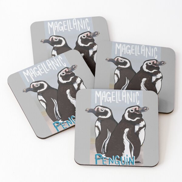 Item preview, Magellanic Penguins Illustration designed and sold by WildWingsh.