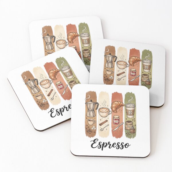 Item preview, Espresso Coffee Morning Cafe designed and sold by Tiffany Roy.