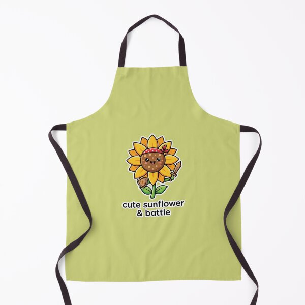 Item preview, Cute Sunflower Warrior Sticker | Kawaii Flower Battle Character | Funny Sunflower Gift designed and sold by morning sun.