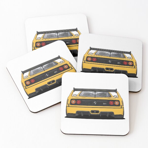Item preview, Ferrari F40 Cartoon designed and sold by ToonMyRide.