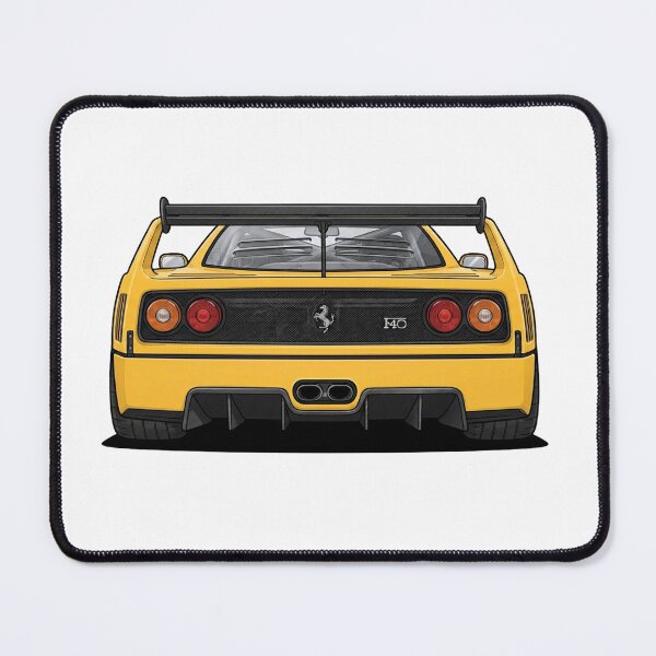 Item preview, Ferrari F40 Cartoon designed and sold by ToonMyRide.