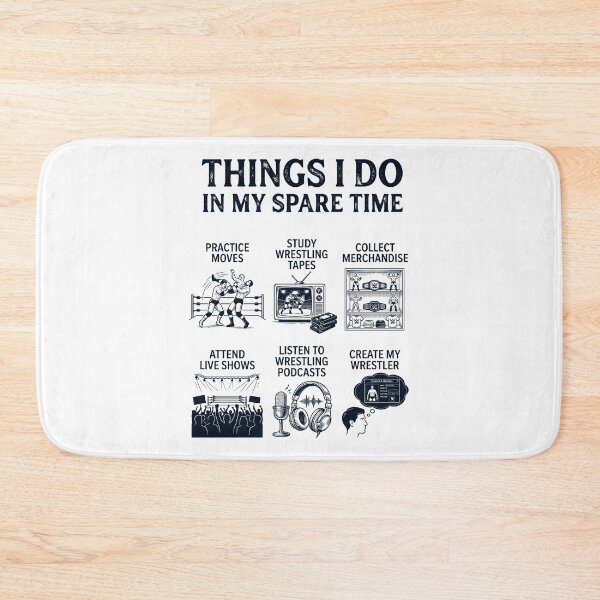 Item preview, Funny Wrestling Lover Spare Time Activities designed and sold by dian-rody-crest.