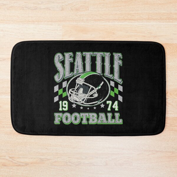 Item preview, Seattle Football Vintage Helmet Checkerboard Graphic designed and sold by CrystalRu97731.
