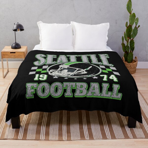 Item preview, Seattle Football Vintage Helmet Checkerboard Graphic designed and sold by CrystalRu97731.