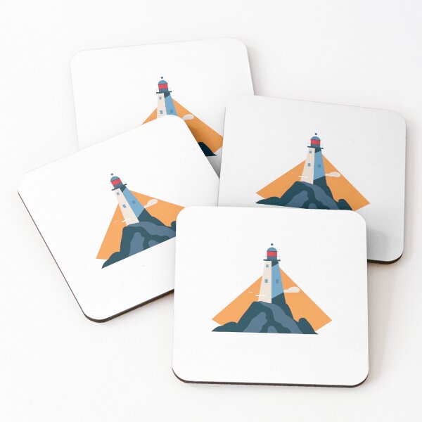 Item preview, Lighthouse Serenity With A Calming Ocean Vibe designed and sold by FWLKIT.
