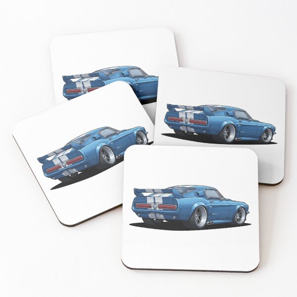 Item preview, Dibujos animados del Shelby Mustang GT500 designed and sold by ToonMyRide.