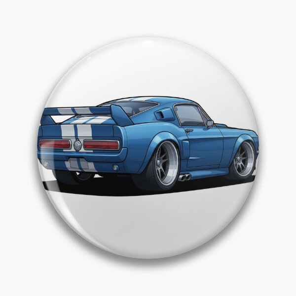 Item preview, Shelby Mustang GT500 Cartoon designed and sold by ToonMyRide.
