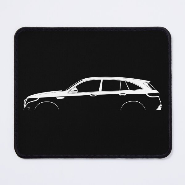 Item preview, EQC (N293) (White) designed and sold by Car Silhouettes.