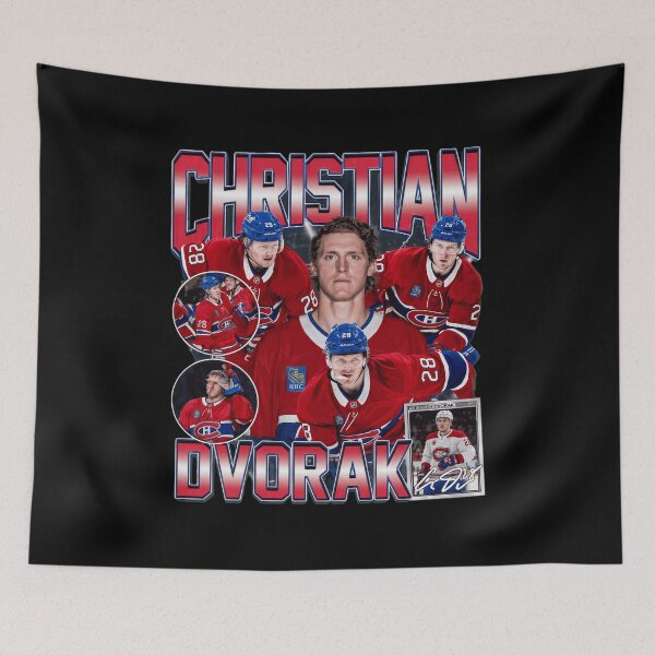 Item preview, Christian Dvorak Vintage Hockey Collage designed and sold by awlinsCento.