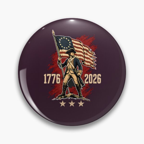 Item preview, Colonial Soldier 250 Years 1776 2026 Patriotic American Revolution Bicentennial Flag 753 designed and sold by GritBloodline.