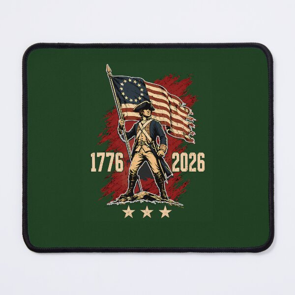 Item preview, Colonial Soldier 250 Years 1776 2026 Patriotic American Revolution Bicentennial Flag 753 designed and sold by GritBloodline.