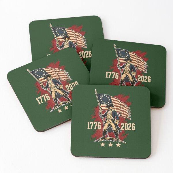 Item preview, Colonial Soldier 250 Years 1776 2026 Patriotic American Revolution Bicentennial Flag 753 designed and sold by GritBloodline.