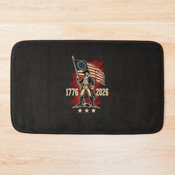 Item preview, Colonial Soldier 250 Years 1776 2026 Patriotic American Revolution Bicentennial Flag 753 designed and sold by GritBloodline.