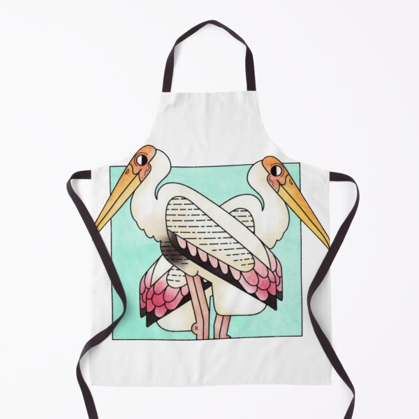 Item preview, Painted Stork Pair Tropical designed and sold by WildWingsh.