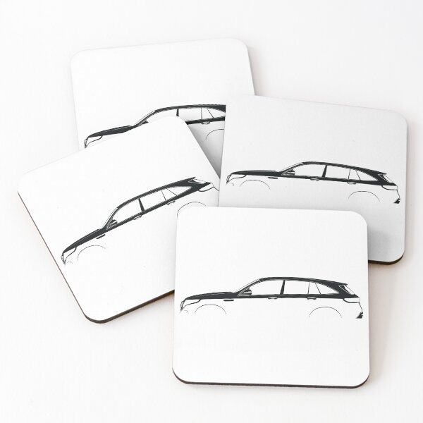 Item preview, EQC (N293) (Black) designed and sold by Car Silhouettes.