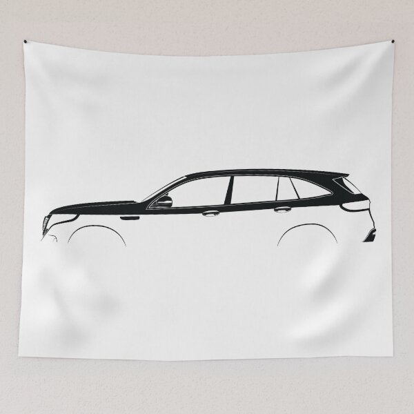 Item preview, EQC (N293) (Black) designed and sold by Car Silhouettes.