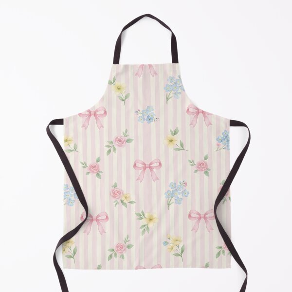 Item preview, Pink Bows and Vintage Floral Pattern designed and sold by ITCHAWAWAA.
