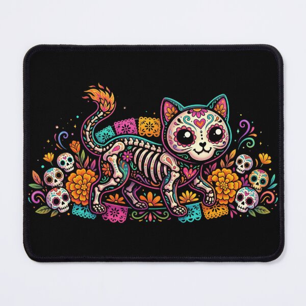 Item preview, Alebrije Kitty- Day of the Dead designed and sold by Nacho Average Designs.