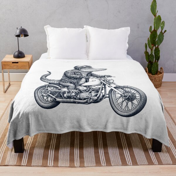 Item preview, Funny Alligator Motorcycle Motorbike Animal Lover designed and sold by dian-rody-crest.