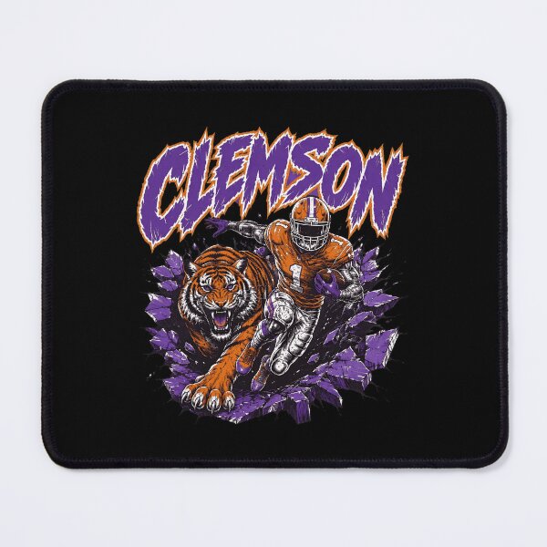 Item preview, Clemson Tiger Football Action Graphic designed and sold by KasirEttienne.