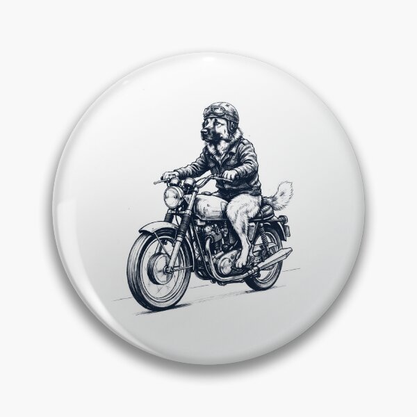 Item preview, Funny Anatolian Shepherd Dog Motorcycle Motorbike Dog Lover designed and sold by dian-rody-crest.